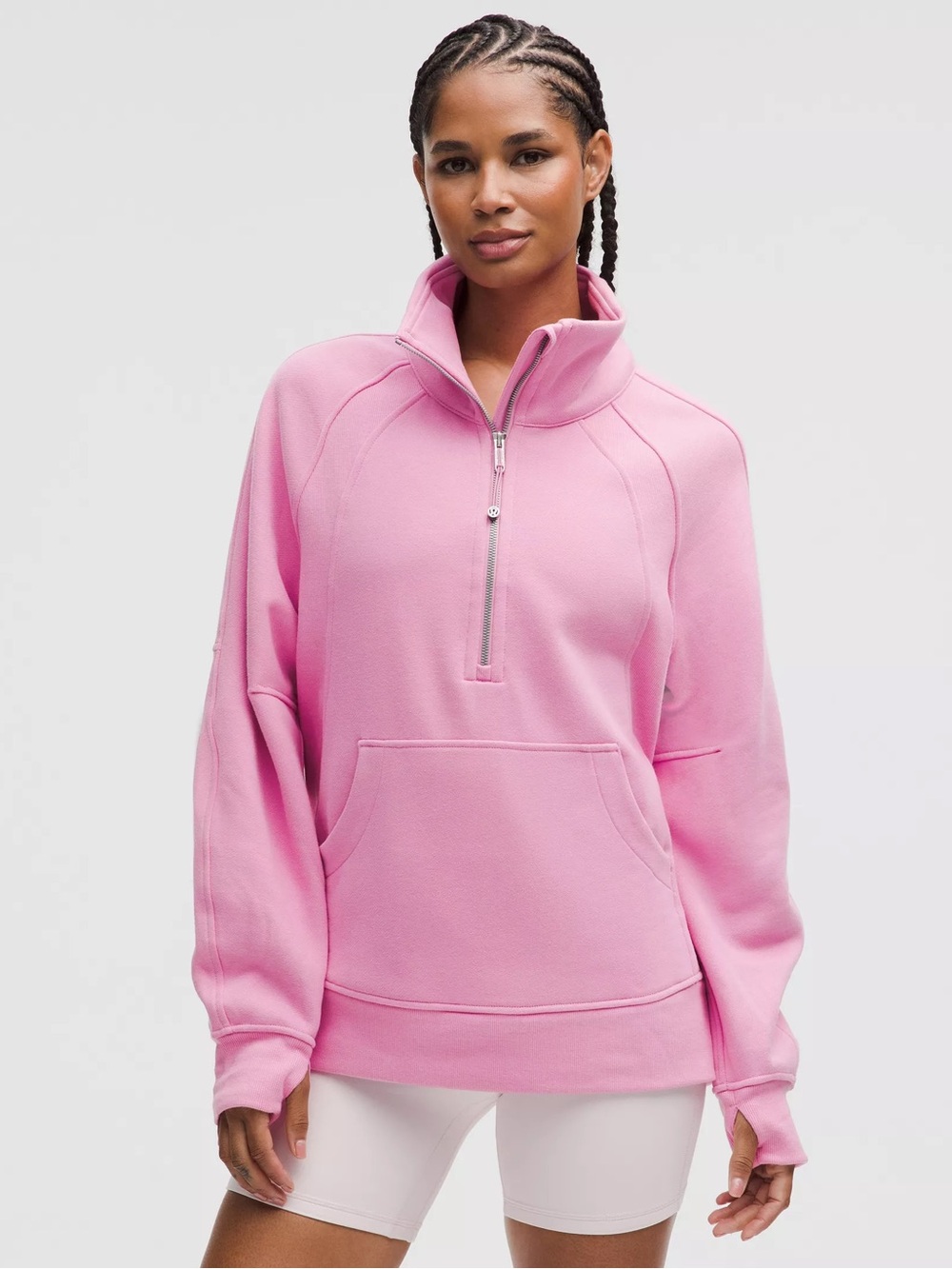 Lululemon Scuba Oversized Funnel-Neck Half Zip *Long SIZE M/L